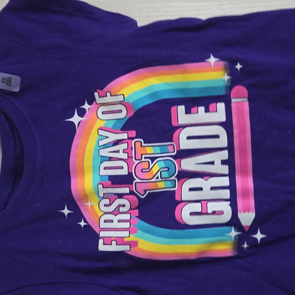 First day of first grade shirt